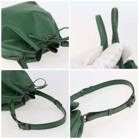 LOUIS VUITTON Epi Petit Noe Shoulder Bag Green M44104 LV Auth 143573 - Picture 16 of 16